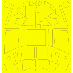 Eduard LX004 1/24 Mosquito FB Mk.VI TFace Sticker for Aircraft