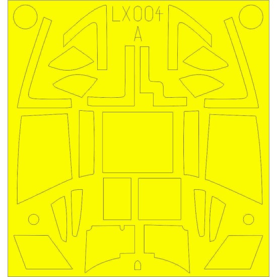 Eduard LX004 1/24 Mosquito FB Mk.VI TFace Sticker for Aircraft