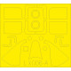 Eduard LX006 1/24 F6F-5 TFace Sticker for Aircraft