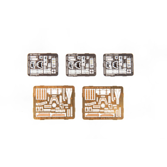 Eduard R0022 1/72 Bf 109G-10 & G-14/AS DUAL COMBO Plastic for Aircraft