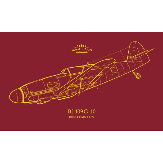 Eduard R0022 1/72 Bf 109G-10 & G-14/AS DUAL COMBO Plastic for Aircraft