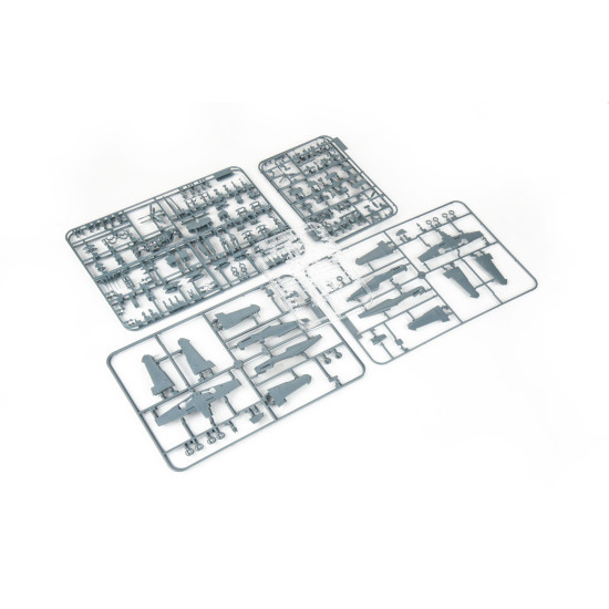 Eduard R0022 1/72 Bf 109G-10 & G-14/AS DUAL COMBO Plastic for Aircraft