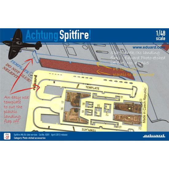 Eduard SIN64809 1/48 SPITFIRE Mk. IX ADVANCED Big Sin for Aircraft