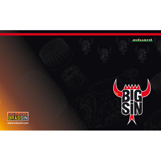 Eduard SIN648115 1/48 FM-2 w/ armoured headrest ESSENTIAL Big Sin for Aircraft Eduard SIN648115 1/48 FM-2 w/ armoured headrest ESSENTIAL Big Sin for Aircraft