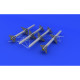 Eduard SIN64828 1/48 F-14A WEAPONS SET Big Sin for Aircraft Eduard SIN64828 1/48 F-14A WEAPONS SET Big Sin for Aircraft