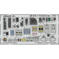 Eduard SS818 1/72 A-6A Photo-Etched for Aircraft Zoom set