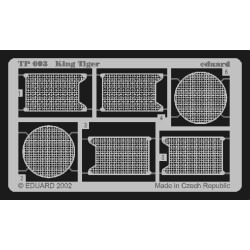 Eduard TP003 1/35 King Tiger Photo-Etched for AFV Zoom set
