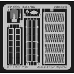 Eduard TP006 1/35 T-34/85 Photo-Etched for AFV Zoom set