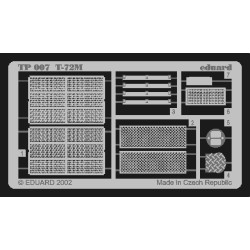 Eduard TP007 1/35 T-72M Photo-Etched for AFV Zoom set