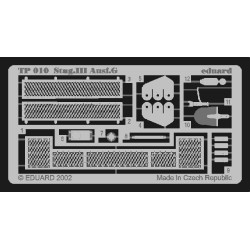 Eduard TP010 1/35 StuG.III Ausf.G Photo-Etched for AFV Zoom set