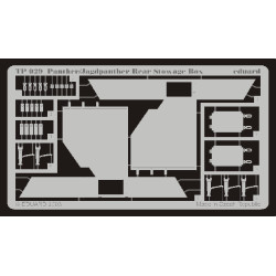 Eduard TP029 1/35 Panther/Jagdpanther rear stowage box Photo-Etched for AFV Zoom set