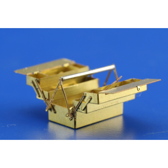 Eduard TP030 1/35 Tool Box German 2 Photo-Etched for AFV Zoom set