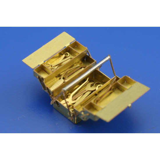 Eduard TP030 1/35 Tool Box German 2 Photo-Etched for AFV Zoom set