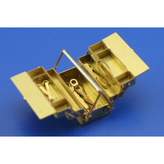 Eduard TP030 1/35 Tool Box German 2 Photo-Etched for AFV Zoom set