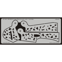 Eduard XF562 1/48 Bf 109F/G Large Blotch mask-etch Sticker for Aircraft