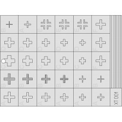 Eduard XT001 1/35 German Crosses 1 early Sticker for AFV