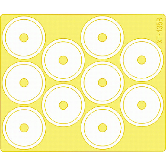 Eduard XT135 1/35 BR 52 Sticker for AFV