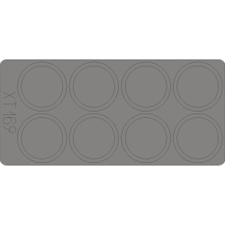 Eduard XT169 1/35 RSO Pak 40/4 75mm wheel masks Sticker for AFV