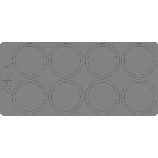 Eduard XT169 1/35 RSO Pak 40/4 75mm wheel masks Sticker for AFV