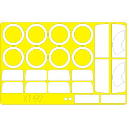 Eduard XT172 1/35 M-1097 A2 Cargo Carrier Sticker for AFV