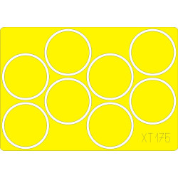 Eduard XT175 1/35 PaK.44 128mm wheels Sticker for AFV