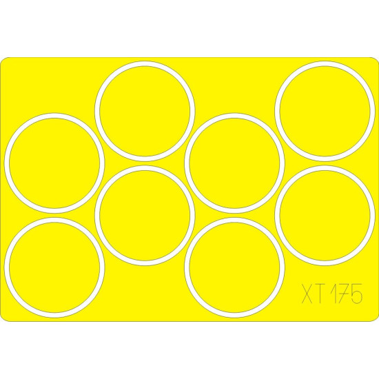 Eduard XT175 1/35 PaK.44 128mm wheels Sticker for AFV