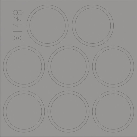 Eduard XT178 1/35 Pz.Kpfw.38(t) Ausf.E/F wheels Sticker for AFV