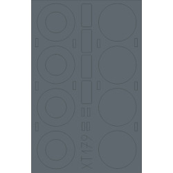 Eduard XT179 1/35 Staghound wheels Sticker for AFV