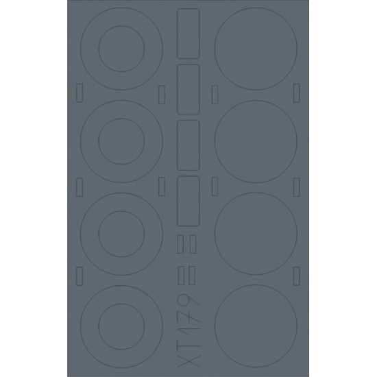 Eduard XT179 1/35 Staghound wheels Sticker for AFV