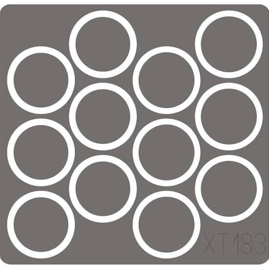 Eduard XT183 1/35 Sd.Kfz.10/5 Armoured cab Sticker for AFV