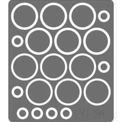 Eduard XT184 1/35 Pz.Kpfw II Bison II 150mm s.IG33 Sticker for AFV