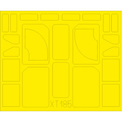 Eduard XT185 1/35 M 1070 Truck Tractor Sticker for AFV