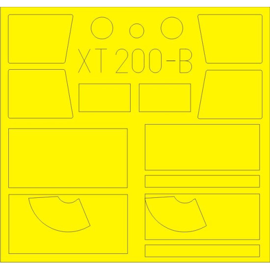 Eduard XT200 1/35 L3H163 Sticker for AFV