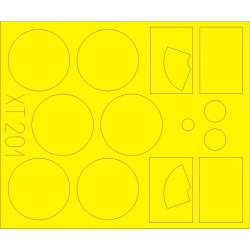 Eduard XT201 1/35 Kfz.2 Radio car Sticker for AFV