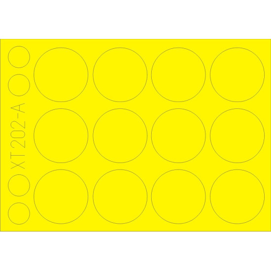 Eduard XT202 1/35 Merkava Mk.IIID Sticker for AFV