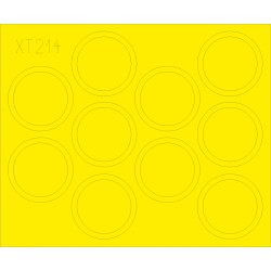 Eduard XT214 1/35 T-34/85 wheels Sticker for AFV