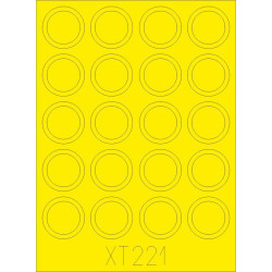 Eduard XT221 1/35 R35 French light tank Sticker for AFV