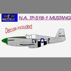 LF Models 4812 1/48 N.A. TP-51B-1 Green Nose