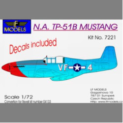 LF Models 7221 1/72 N.A. TP-51B Blue