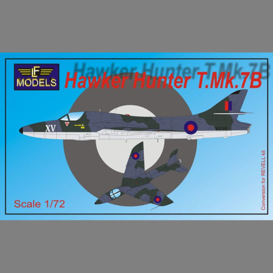 LF Models 7295 1/72 H.Hunter T.Mk.7B 15 Sq.