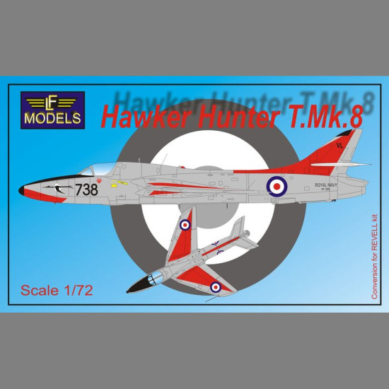 LF Models 7296 1/72 H.Hunter T.Mk.8