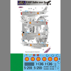 LF Models C3211 1/32 N.A. F-86F Sabre over Spain part I.