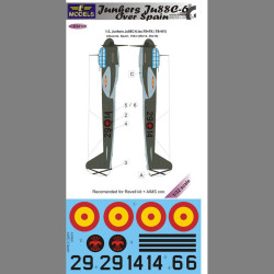 LF Models C32120 1/32 Junkers Ju 88C-6 over Spain