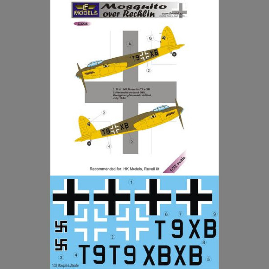 LF Models C3236 1/32 Mosquito over Rechlin