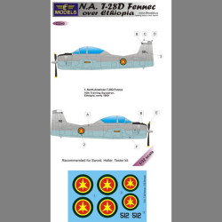 LF Models C3240 1/32 N.A. T-28D Fennec over Ethiopia