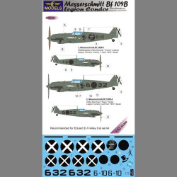 LF Models C3261 1/32 Messerschmitt Bf 109B Legion Condor