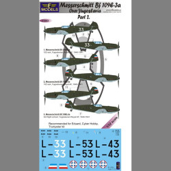 LF Models C3263 1/32 Messerschmitt Bf 109E-3a over Yugoslavia part 2