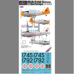 LF Models C3291 1/32 N.A. T-6G Texan over Portugal