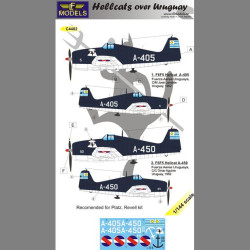 LF Models C4402 1/144 Hellcat over Uruguay