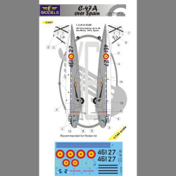 LF Models C4407 1/144 Douglas C-47A over Spain